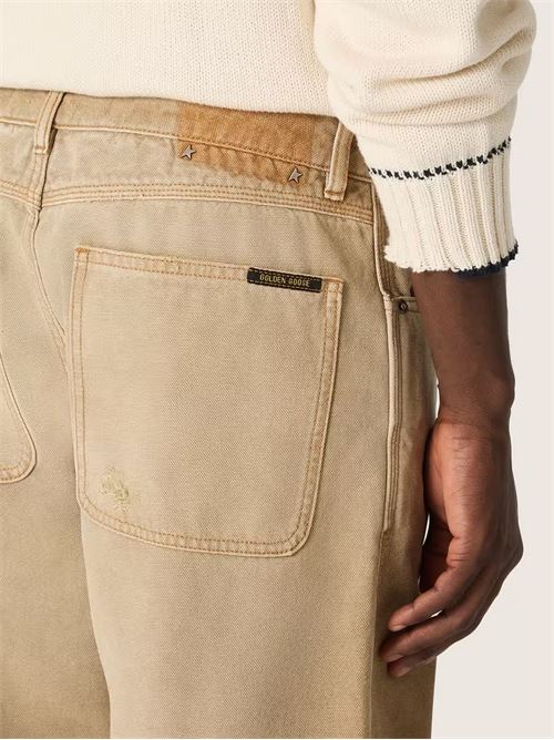 Jeans con dettaglio check GOLDEN GOOSE | GMP02748P00265655559
